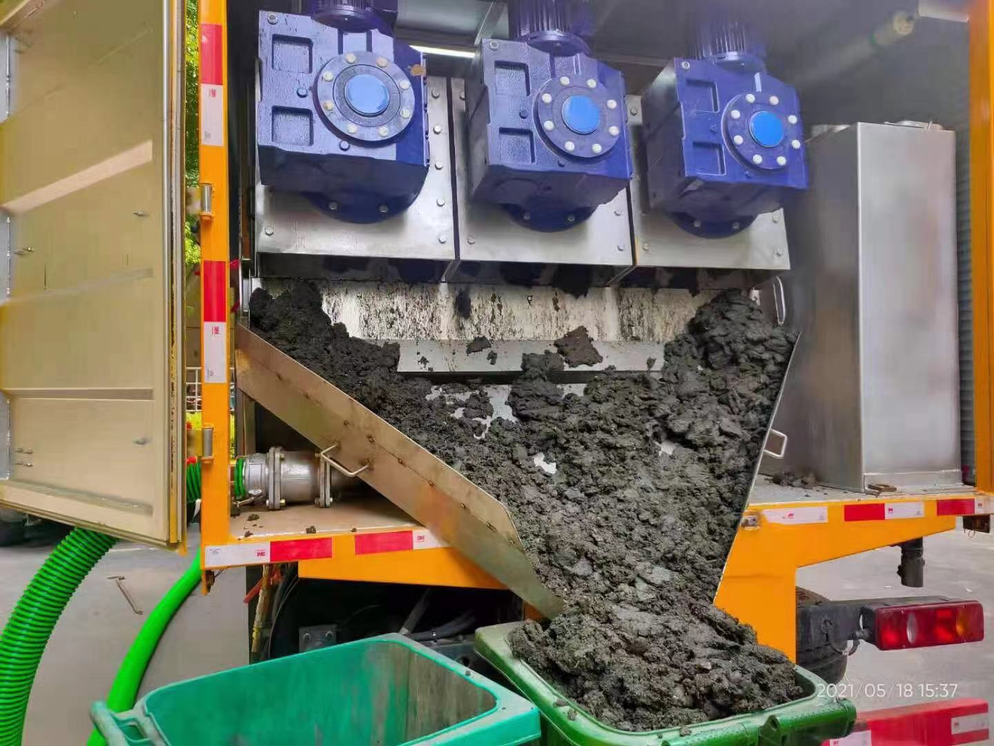 章丘化粪池清掏城市维护站-泥浆净化干湿分离处理